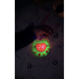 Pomme Veilleuse Coranique pour Enfants - Apprentissage et Sérénité Nocturne