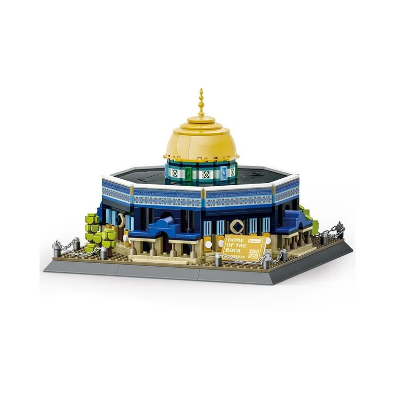 Lego Dôme du Rocher Palestine Mosquée Al-Aqsa