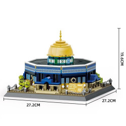 Lego Dôme du Rocher Palestine Mosquée Al-Aqsa